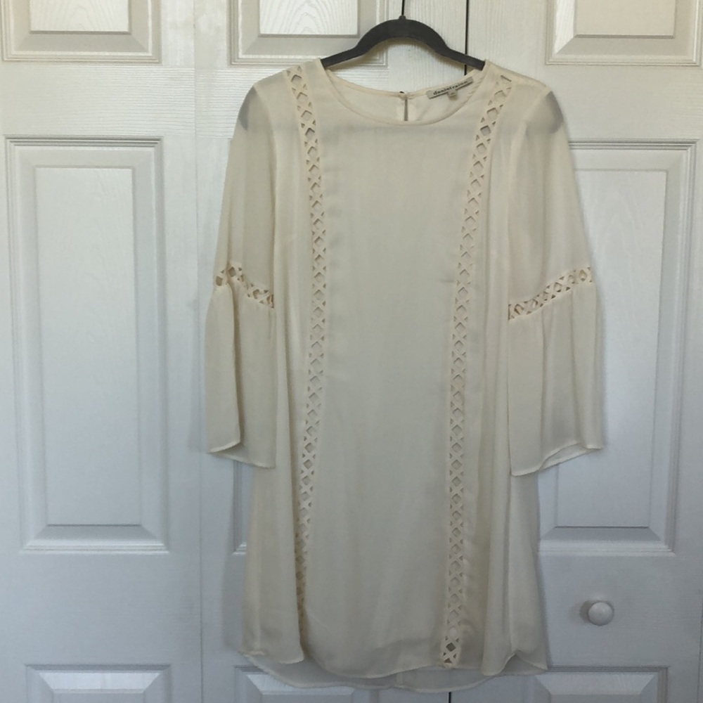 Flowy Off-White Dress